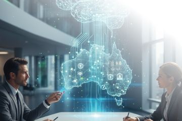 two people discussing something